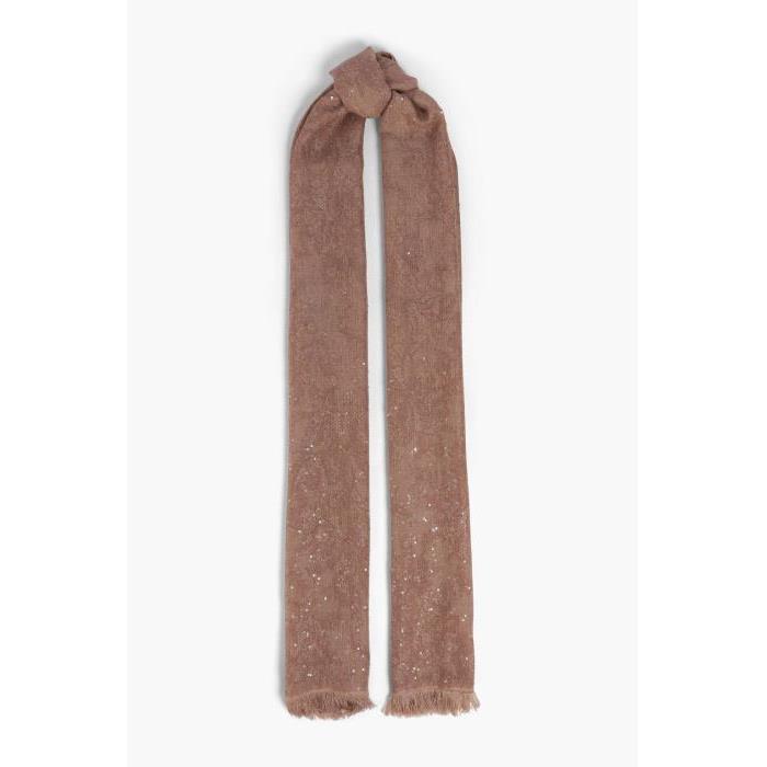 발렌티노 여성 스카프 숄 Sequin embellished printed cashmere blend gauze scarf 1647597298656467이끌라발렌티노