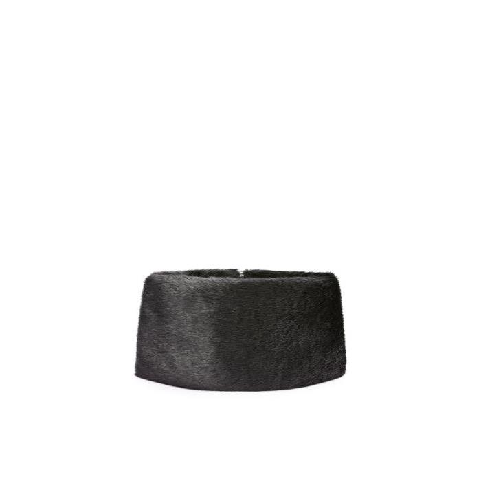 로에베 남성 스카프 숄 Collar in fake fur Black H526Y10W17-1100이끌라로에베