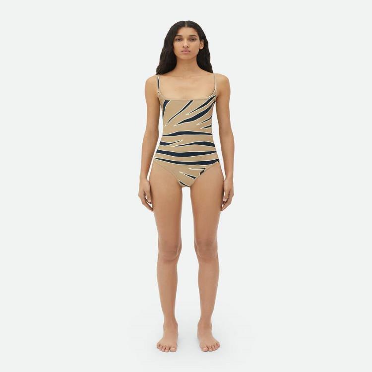 보테가베네타 여성 비치웨어 Animal Print Stretch Nylon Swimsuit 756475V37L09601이끌라보테가베네타