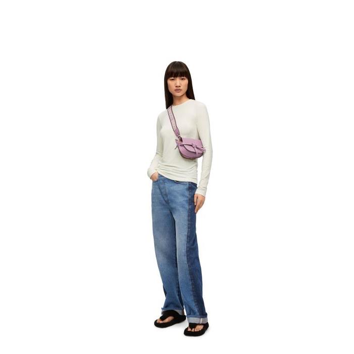 로에베 여성 티셔츠 맨투맨 Long sleeve top in modal Ivory S359Y22X42-2110이끌라로에베