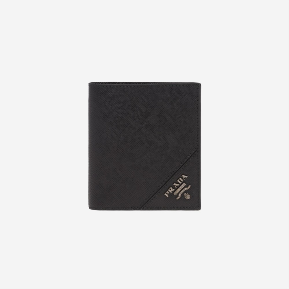 프라다 사피아노 레더 지갑 블랙 2MO004-QME-F0002이끌라프라다