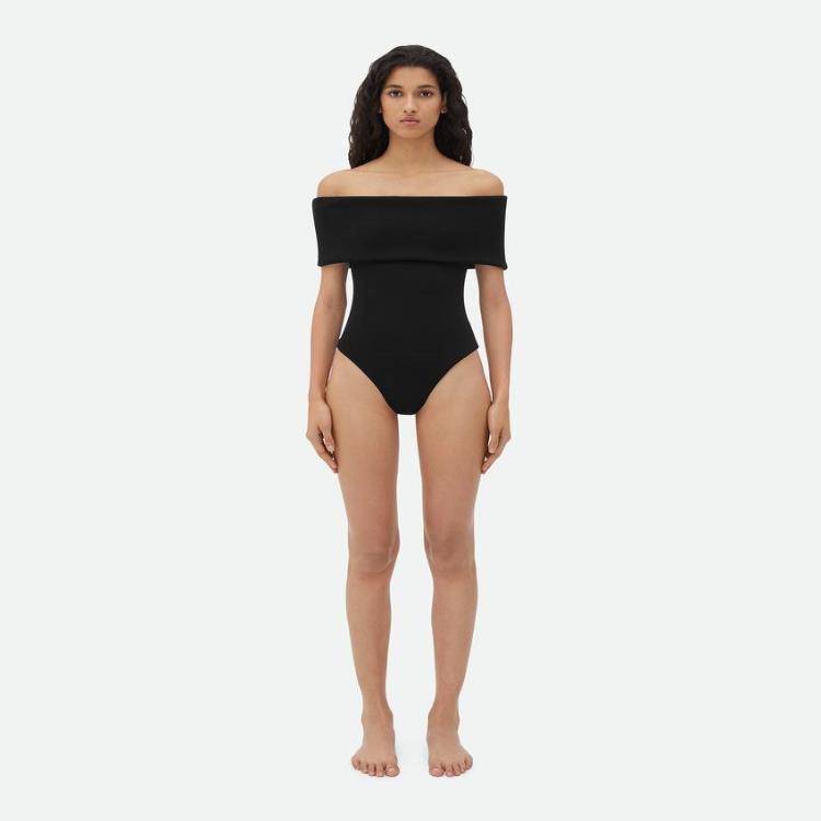 보테가베네타 여성 비치웨어 Stretch Nylon Off The Shoulder Swimsuit 779268V3PP01000이끌라보테가베네타