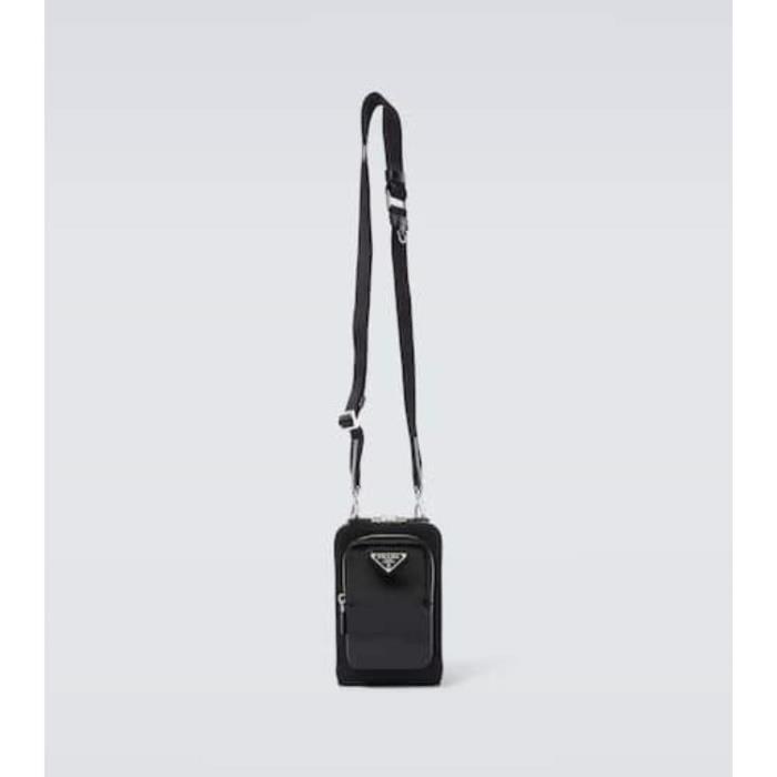 프라다 남성 숄더백 크로스백 Re Nylon&amp;leather phone pouch P00878818이끌라프라다