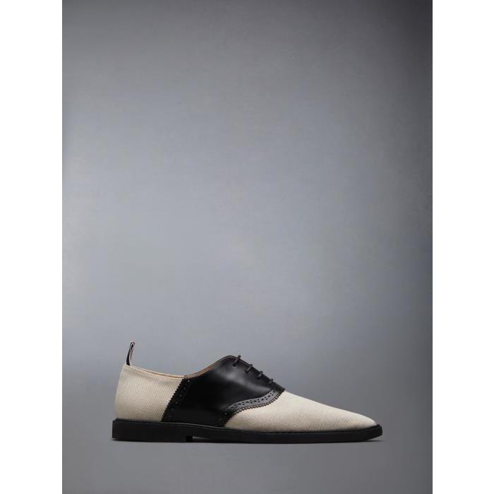 톰브라운 여성 로퍼 레이스업 FFD136A-F0492-255 colour block Oxford shoes이끌라톰브라운