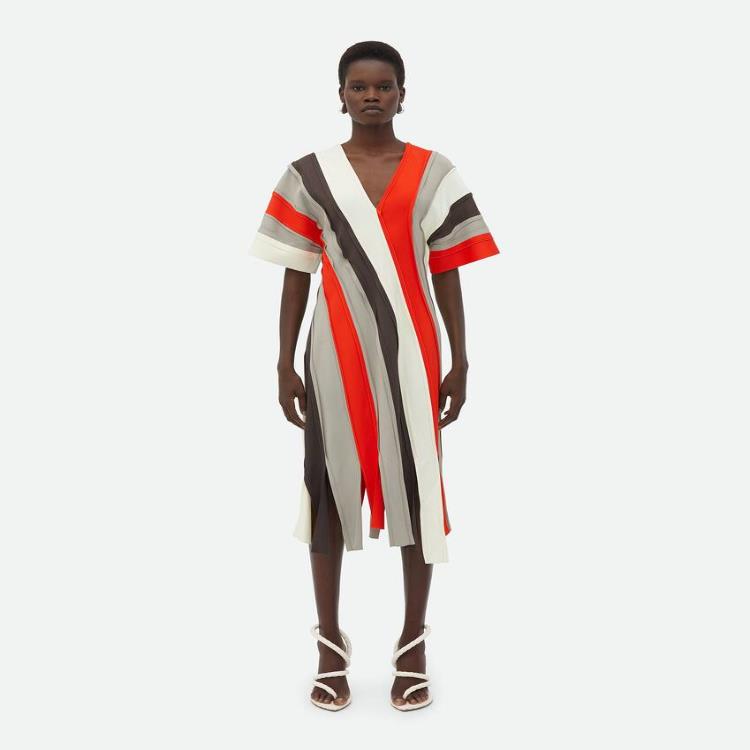 보테가베네타 여성 원피스 Fluid Viscose Stripe Dress 786869V3Z109272이끌라보테가베네타