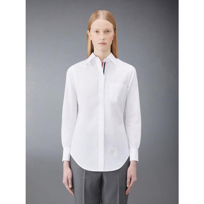 톰브라운 여성 블라우스 셔츠 FLL005E-03113-100 Poplin Classic Shirt이끌라톰브라운