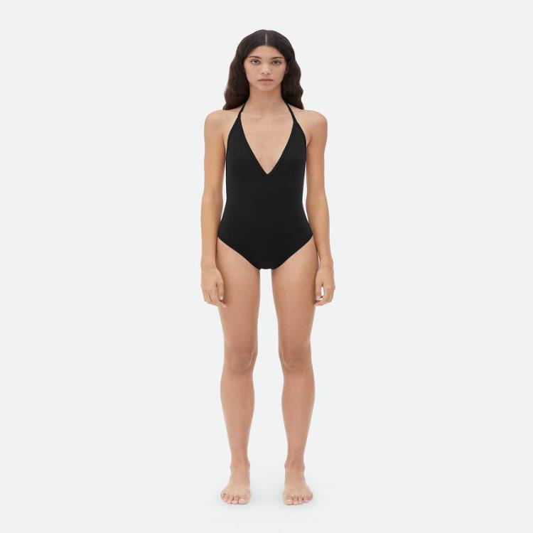 보테가베네타 여성 비치웨어 Stretch Nylon Halter Neck Swimsuit 779267V3PP01000이끌라보테가베네타