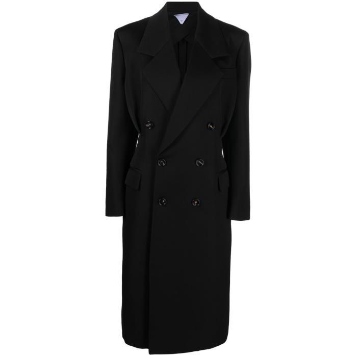 보테가베네타 여성 코트 black double breasted wool coat 19176685_726578VKIV0이끌라보테가베네타