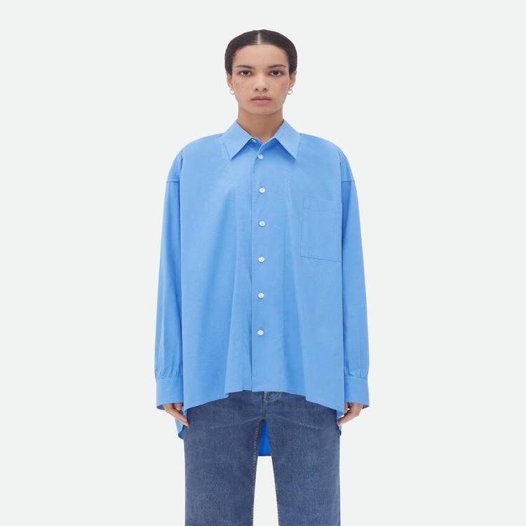 보테가베네타 여성 블라우스 셔츠 Compact Cotton Shirt 777451VA5Y04225이끌라보테가베네타