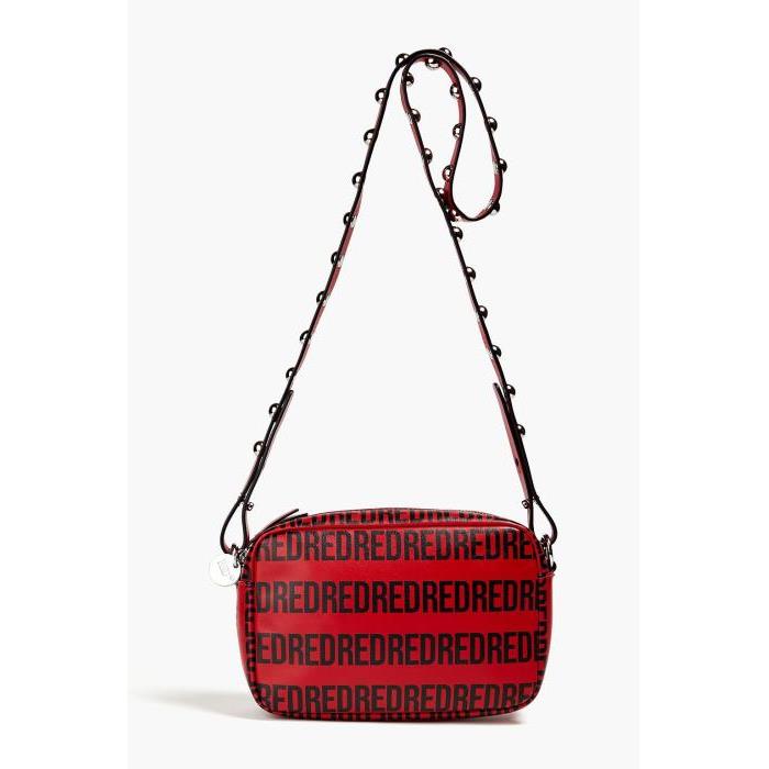 RED V 발렌티노 여성 숄더백 크로스백 Logo print leather camera bag 1647597331542060이끌라발렌티노