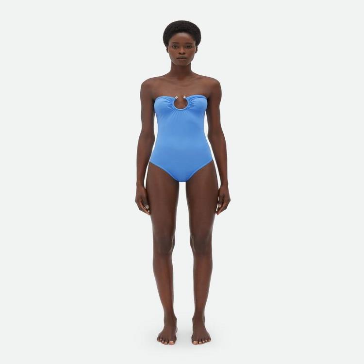 보테가베네타 여성 비치웨어 Stretch Nylon Swimsuit With Knot Ring 772836V2RN04225이끌라보테가베네타