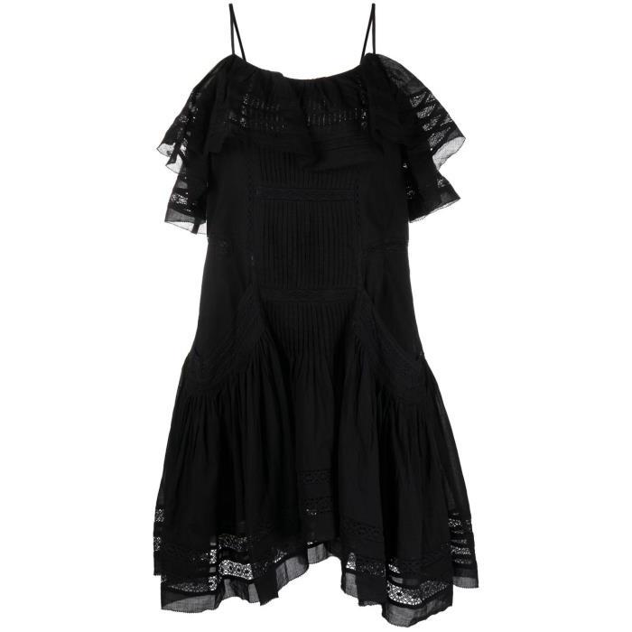 MARANT ETOILE 여성 원피스 Black Moly Broderie Anglaise Mini Dress 19138921_RO0048FAA1J54E이끌라기본브랜드