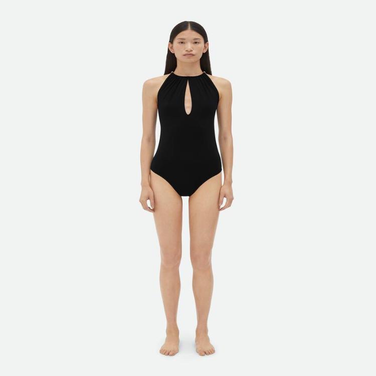 보테가베네타 여성 비치웨어 Stretch Nylon Swimsuit With Knot Detail At Neck 773080V2RN01000이끌라보테가베네타
