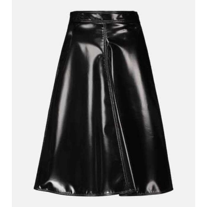 몽클레르 여성 스커트 2 Moncler 1952 faux leather midi skirt P00584329이끌라몽클레르